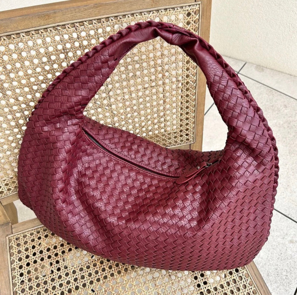 Levoire | Sac À Bandoulière En Cuir Vegan Avec Fermeture Éclair Rot