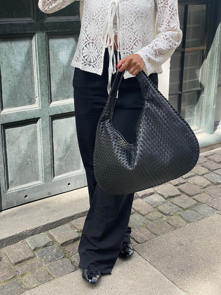 Levoire | Sac À Main Pour Femmes Imperméable Pour Un Usage Quotidien Avec Fermeture Éclair Noir