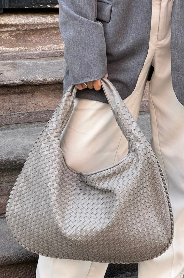 Levoire | Sac À Main Pour Femmes Imperméable Pour Un Usage Quotidien Avec Fermeture Éclair Gris clair