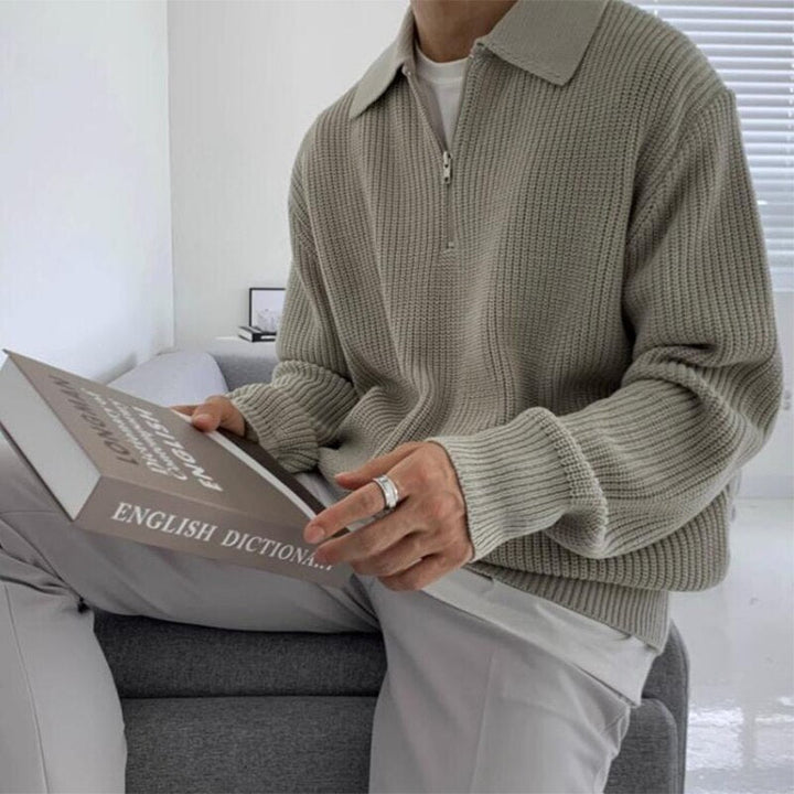 Levoire | Veste Zippée Pour Hommes gris