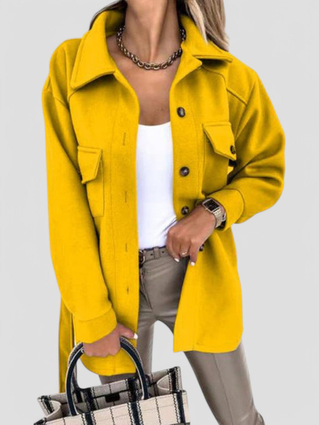 Levoire | Été Veste Légère Jaune