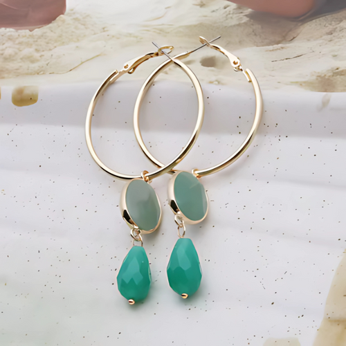 Levoire | Boucles D'Oreilles En Or Avec Des Pierres Colorées