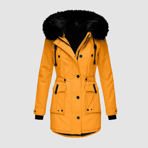 Levoire - Veste d'hiver imperméable avec capuche pour femmes