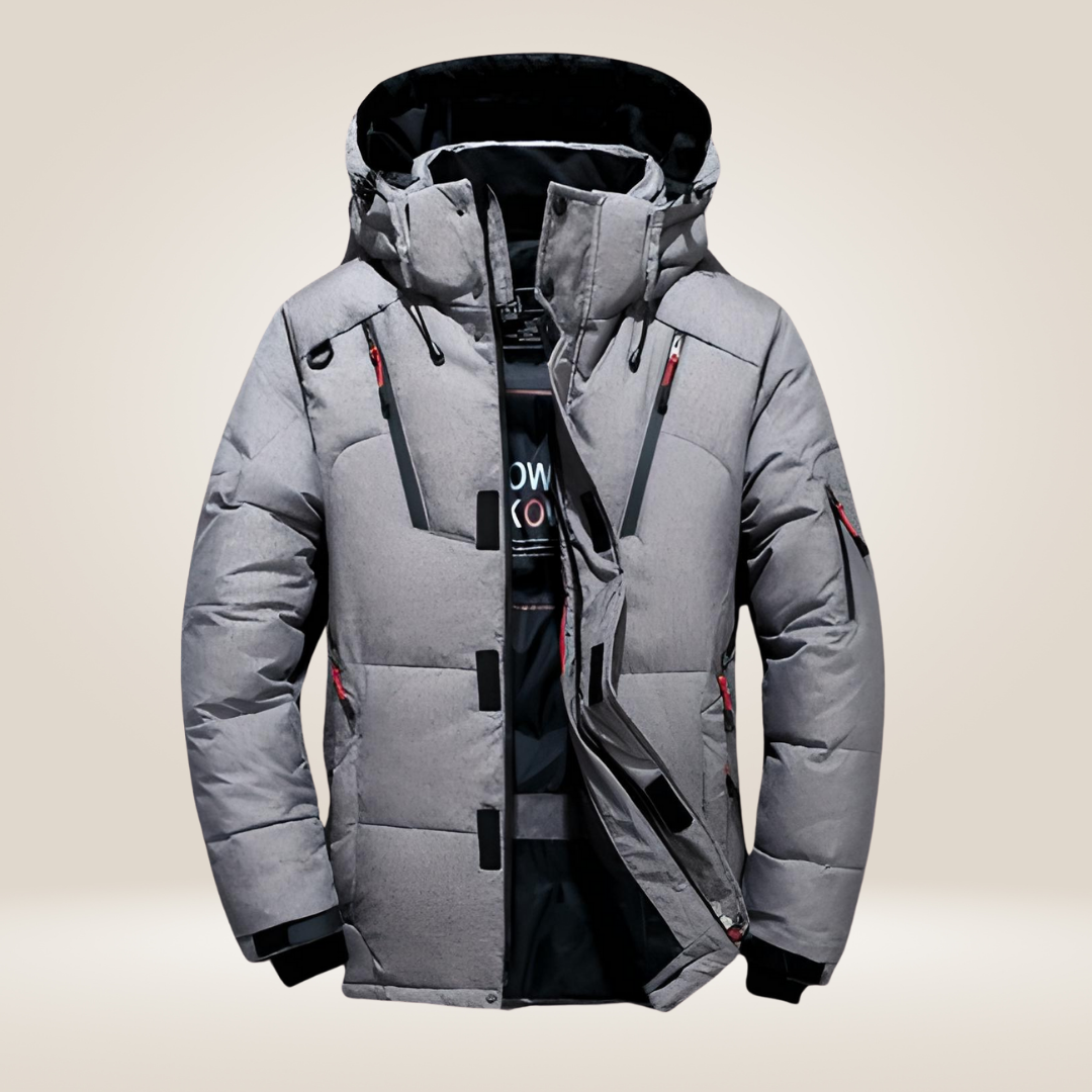 Levoire | Veste En Duvet Chaude Gris