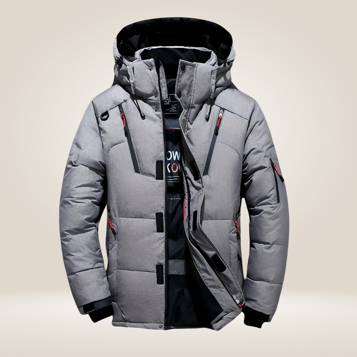Levoire | Veste En Duvet Chaude Gris