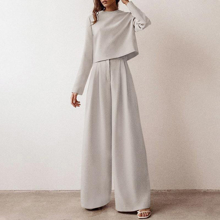 Levoire | Ensemble Deux Pièces Pour Femme - Confortable Gris