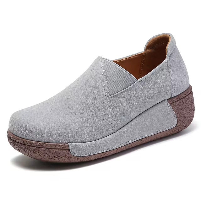 Levoire | Mocassins En Cuir Gris