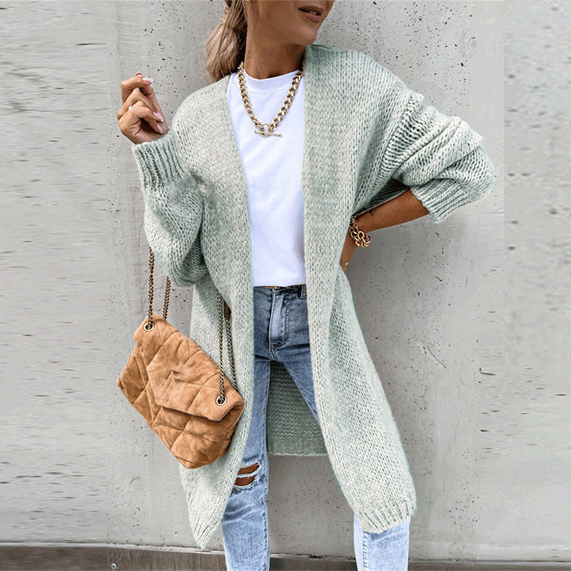 Levoire | Pull Long À Manches Longues À Coupe Large Pour Confort Et Style Gris
