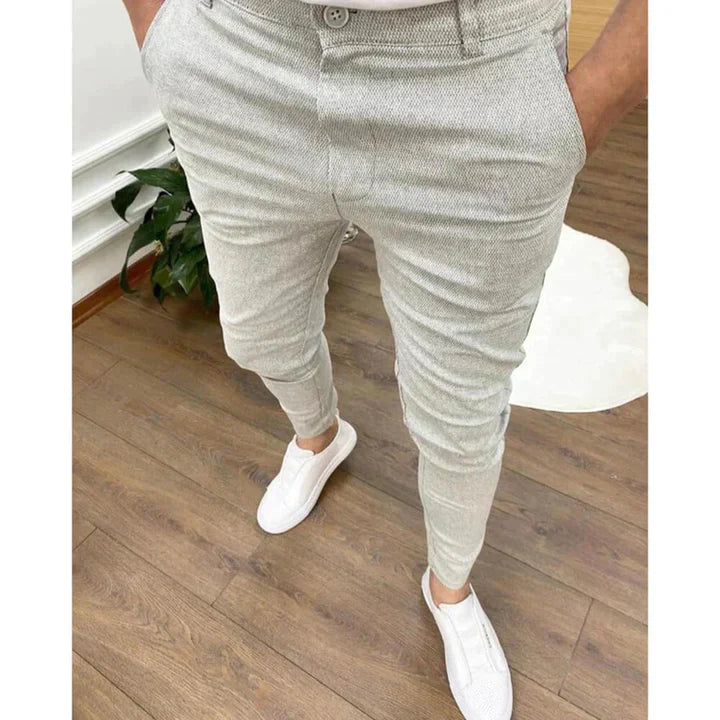 Levoire | Pantalons élégants Gris clair