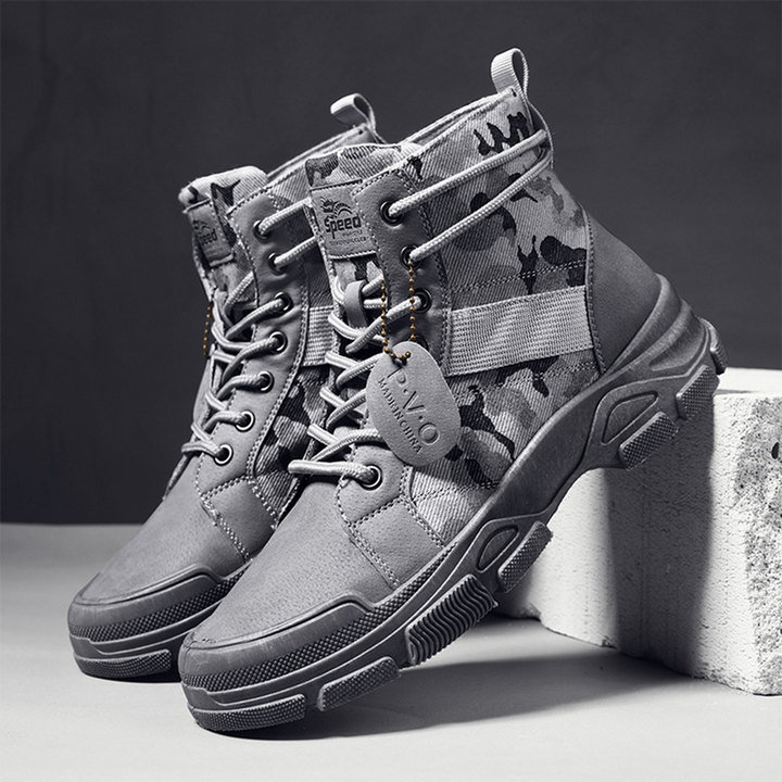 Levoire | Bottes Pour Hommes Confortables Gris