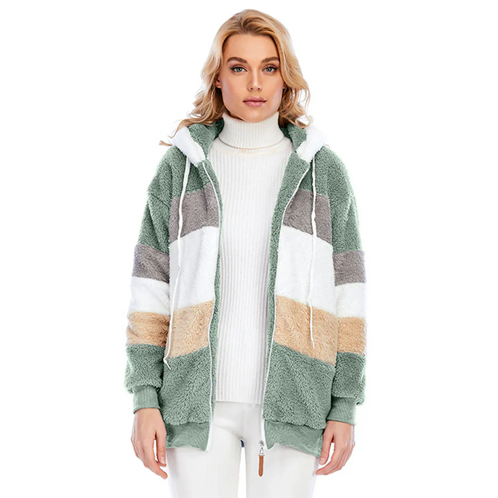 Levoire | Veste Douce Et Chaude Vert