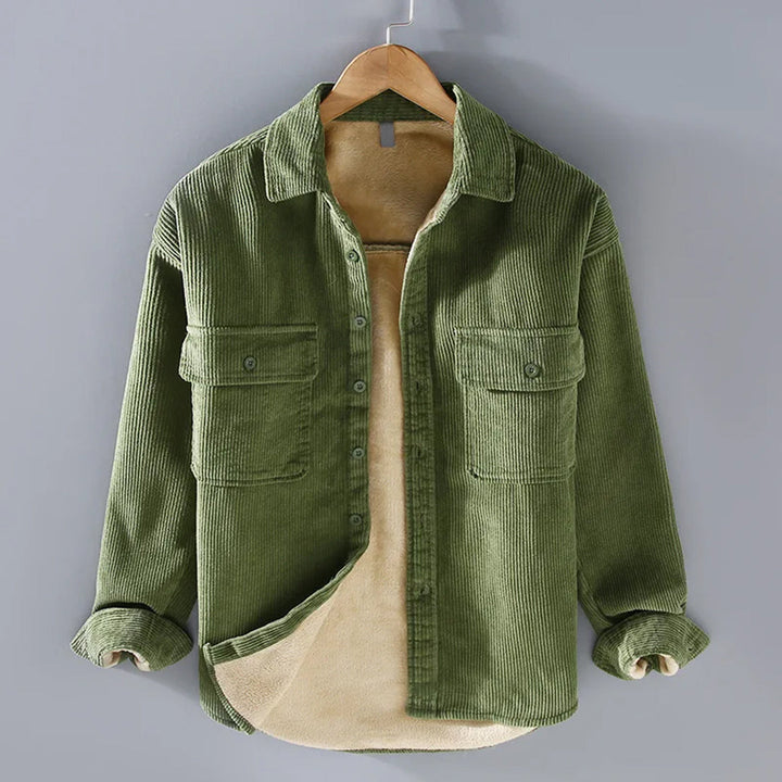 Levoire | Aikaton Fleece Forêt T-Shirt À Manches Longues Vert
