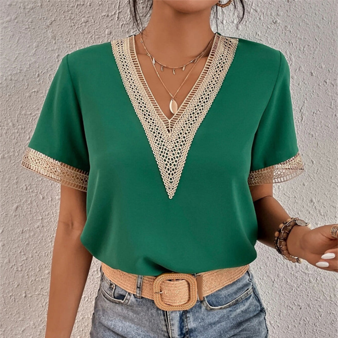 Levoire | T-Shirt Élégant Pour Femmes Vert