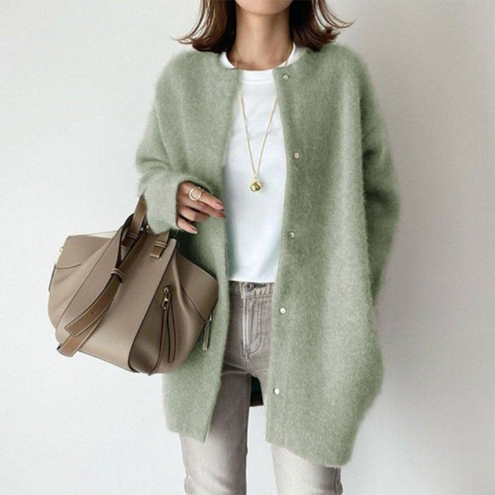 Levoire | Élégant cardigan en cachemire Vert