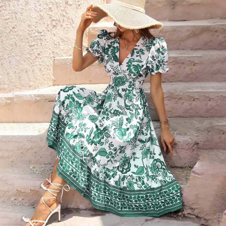 Levoire | Robe d'été moderne Vert