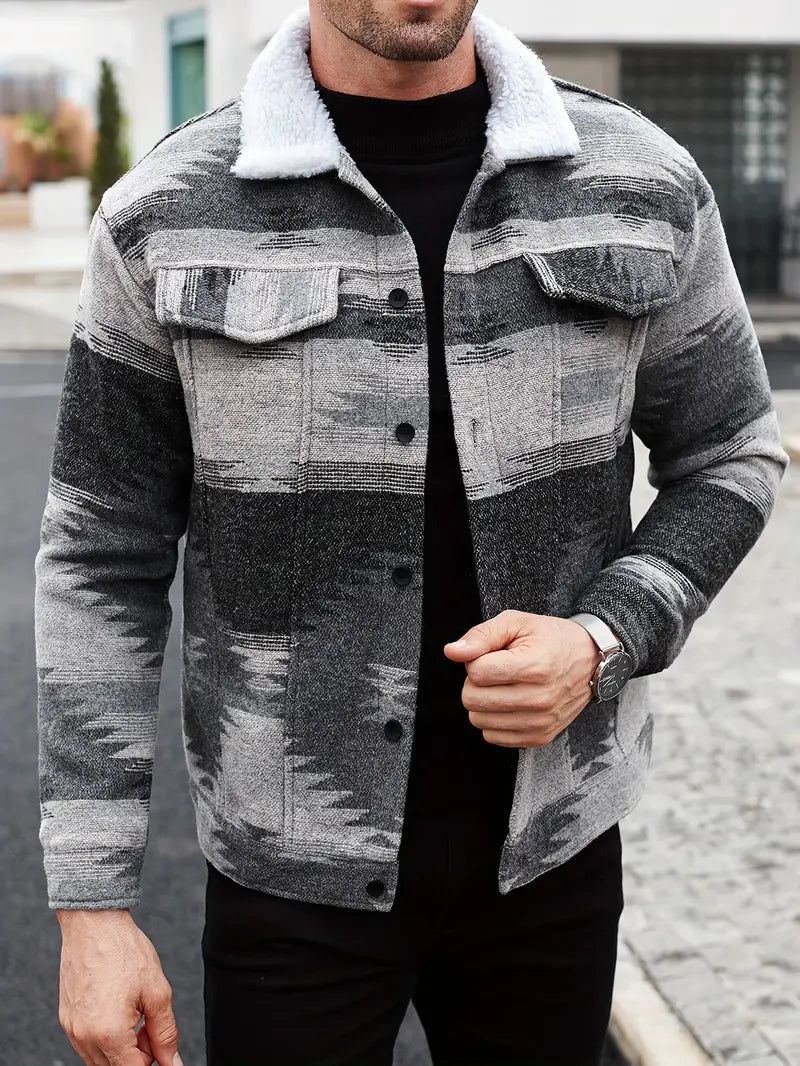 Levoire | Veste À Boutons Avec Poches Poitrine Pour Hommes