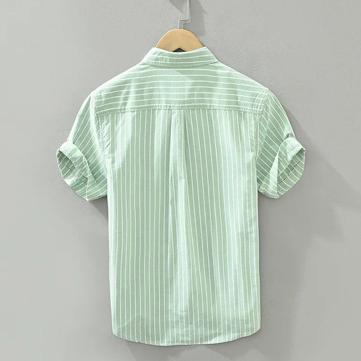 Levoire | Chemise À Rayures Decontractee Intemporelle Hommes