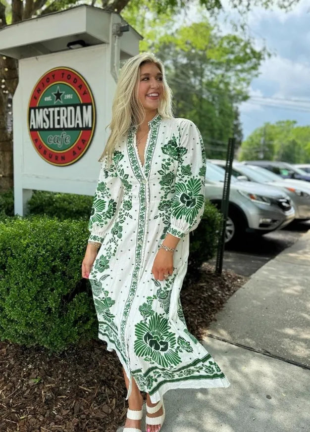 Levoire | Robe Maxi Fluide Avec Une Silhouette Élégante