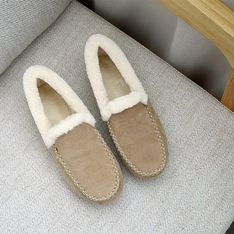 Levoire | Mocassins Pour Femmes Avec Semelle Antidérapante Khaki