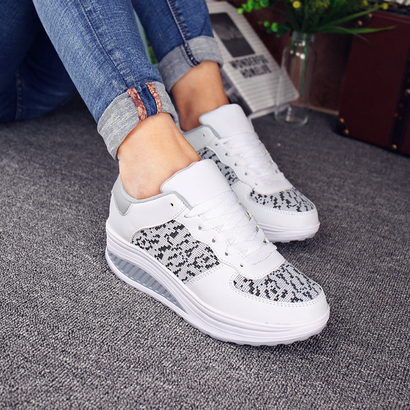 Levoire | Chaussures De Sport Orthopédiques Avec Soutien Blanc Gris