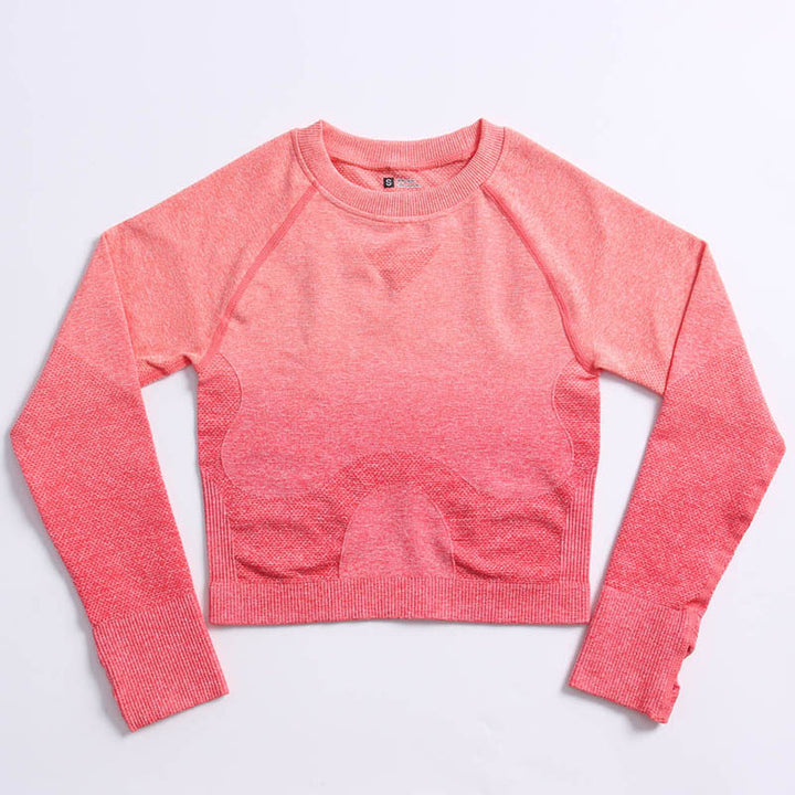 Levoire | Blouse De Sport À Manches Longues Saumon