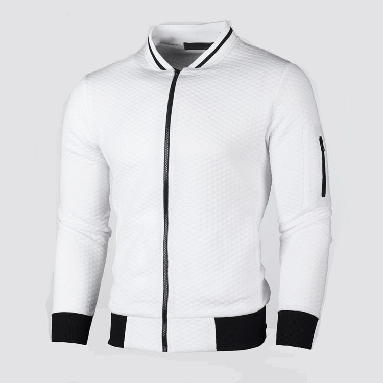 Levoire | Gilet De Sport Slim Fit Pour Hommes Blanc