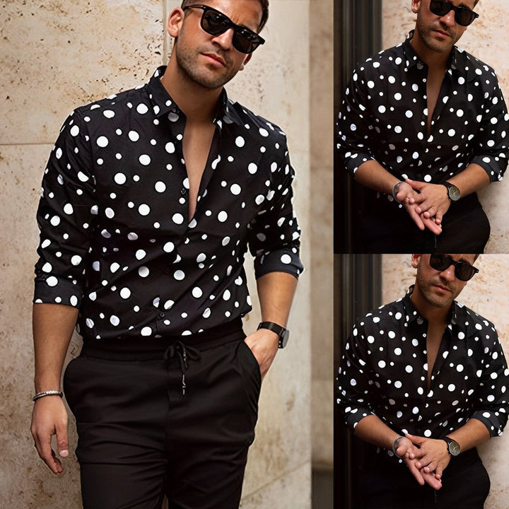 Levoire | Chemise Homme À Motif Unique