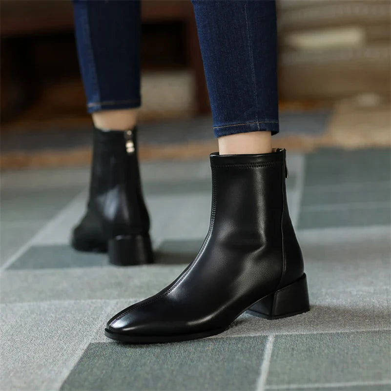 Levoire | Véritable Cuir Audacieux Bord Noir