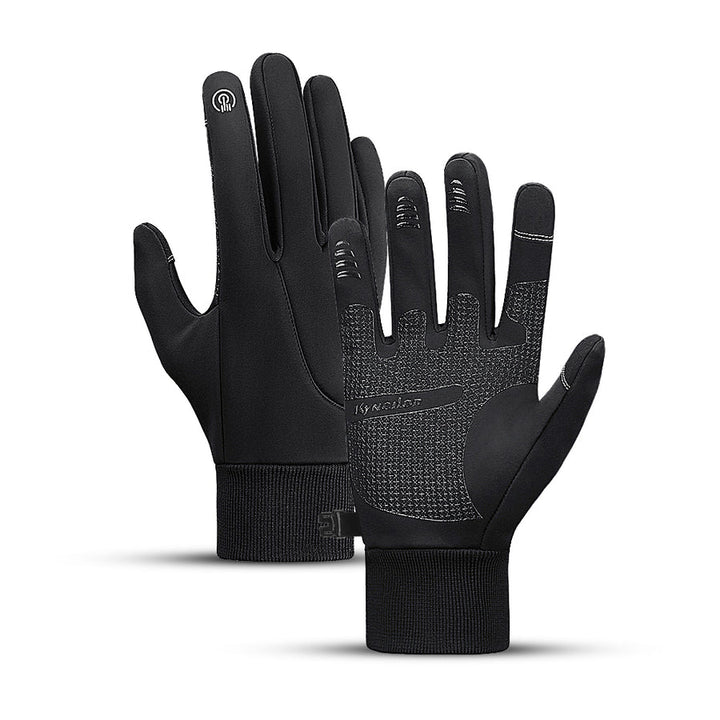 Levoire | Gants chauffants à écran tactile imperméables Noir