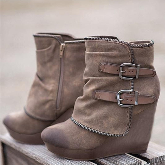 Levoire | Chaussures hautes Braun