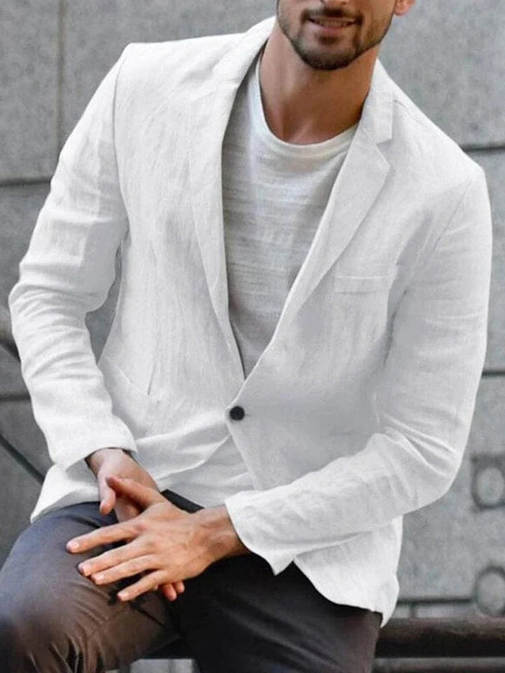Levoire | Veste En Lin Pour L'Homme Soucieux De La Mode