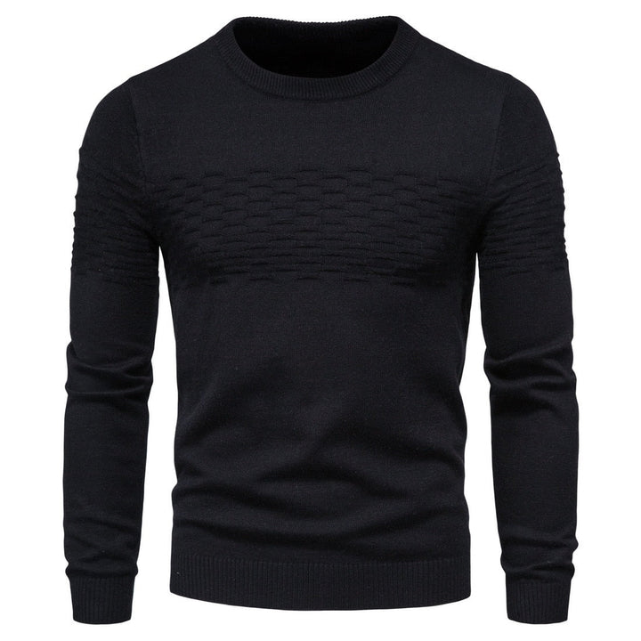 Levoire | Pull Demi-Zip Coton Noir