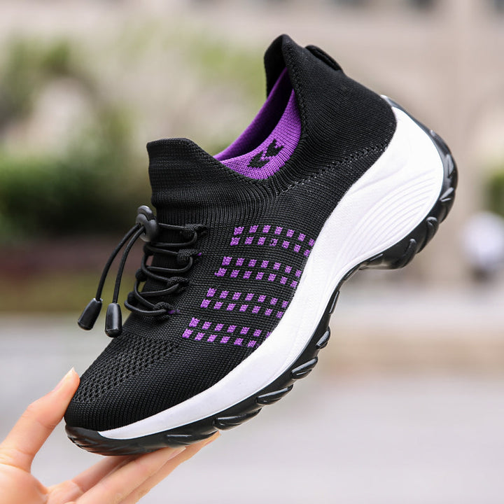Levoire | Baskets Confort Orthopédiques Pour Femmes Lilas