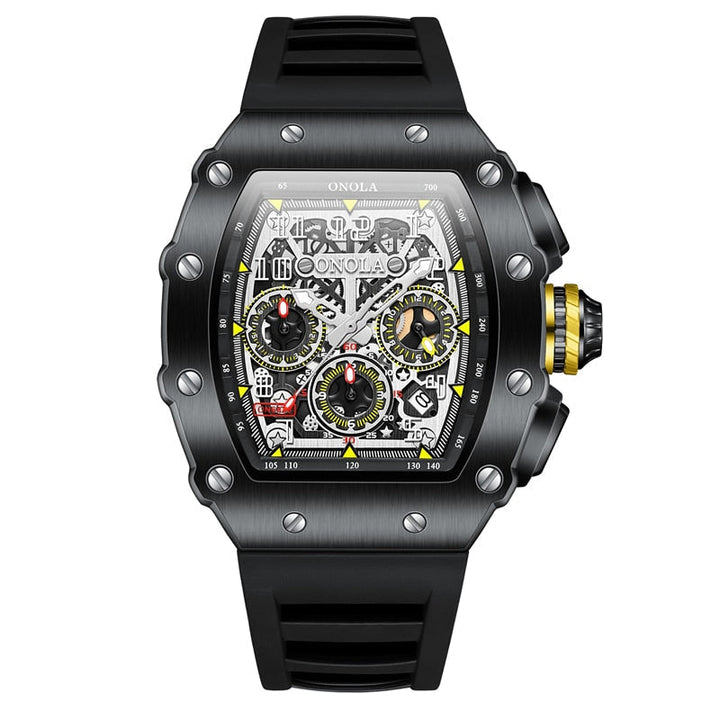 Levoire | Montre Homme Avec Fonction D'éclairage Noir
