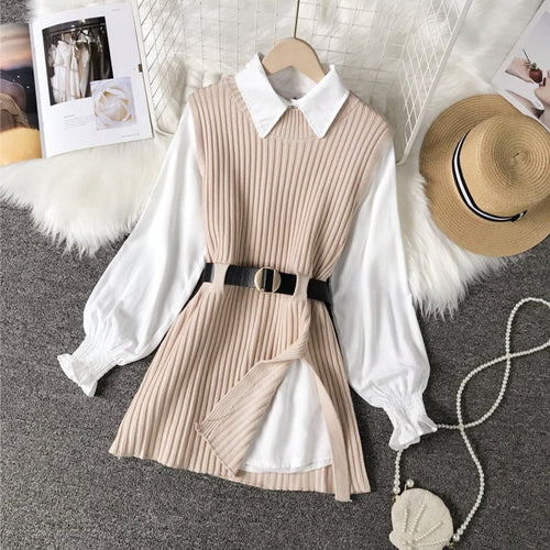 Levoire | Blouse Sweater Ensemble 2 Pièces, Décontracté Et Confortable
