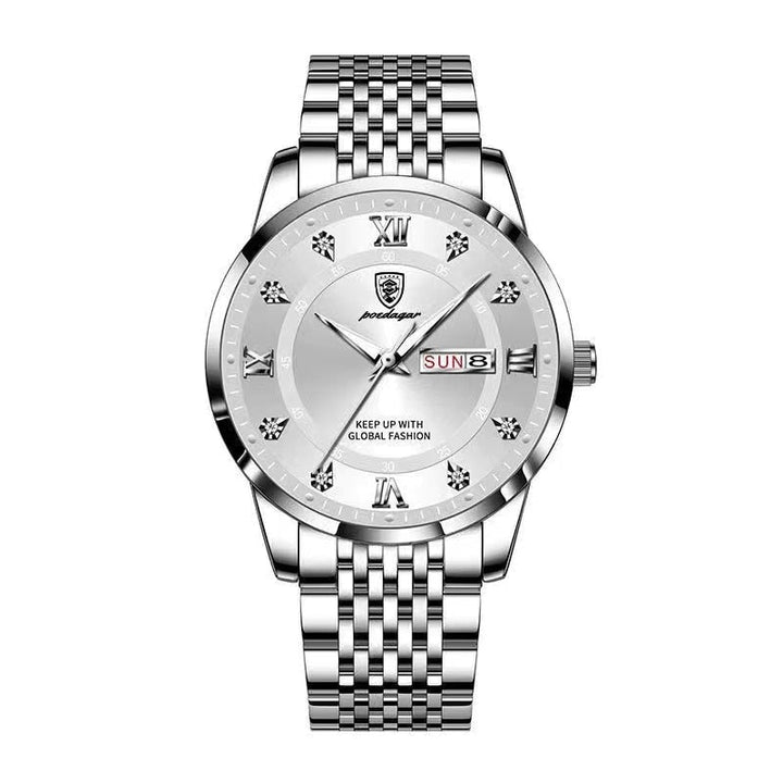 Levoire | Montre Bracelet Élégante Pour Femmes Argent-Blanc