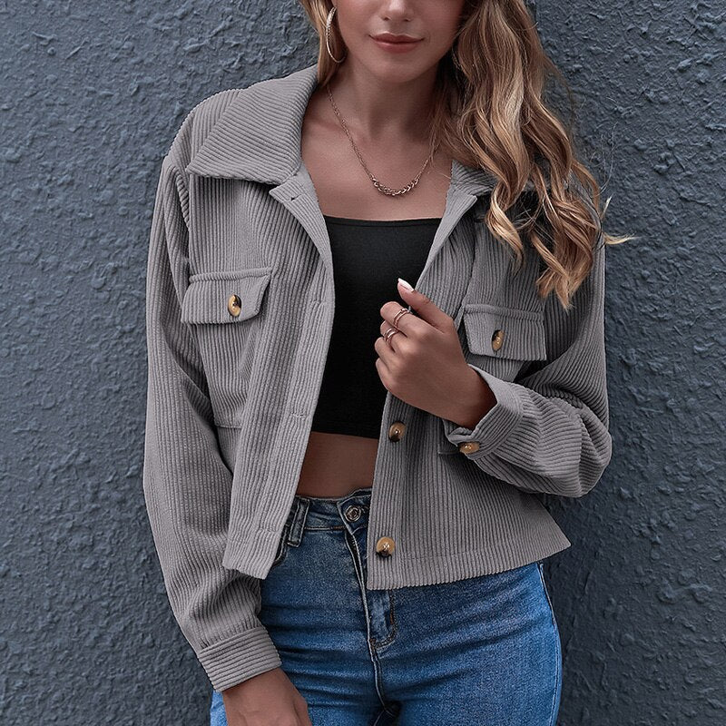 Levoire | Veste À Côtes Tendance