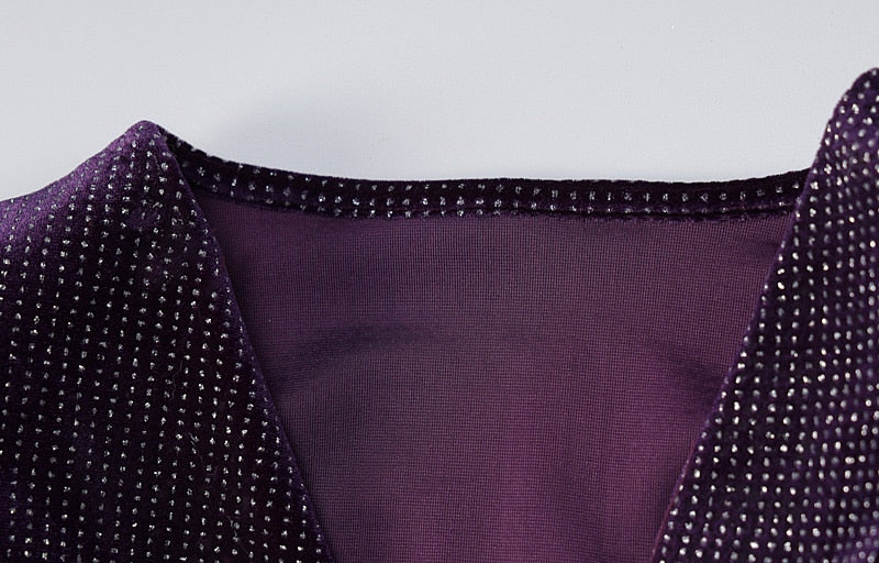 Levoire | Robe À Manches Longues V Avec Ventilation Latérale