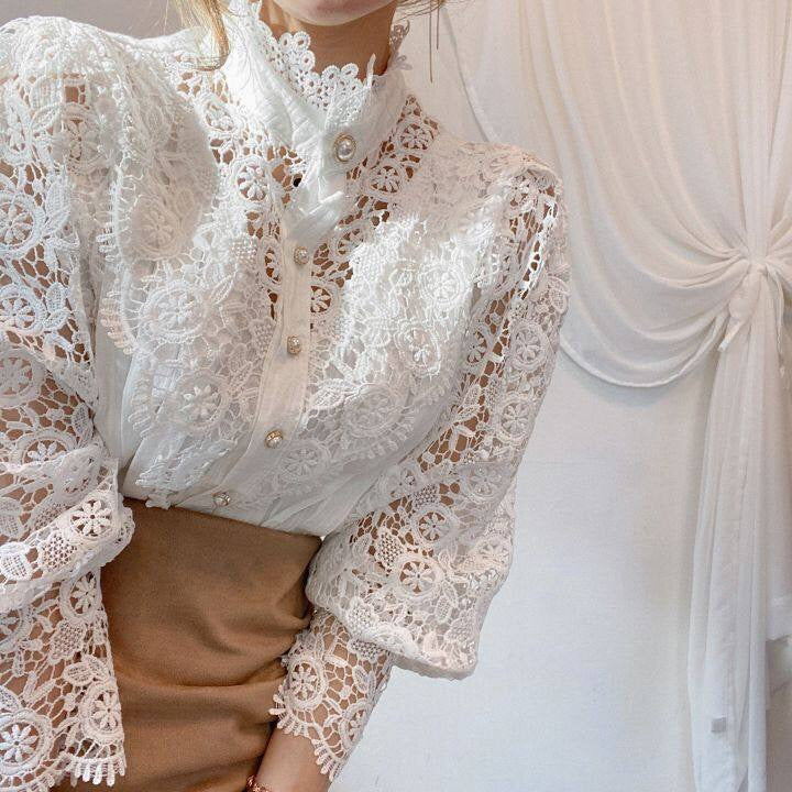 Levoire | Blouse En Dentelle Classique, Élégant Et Super Mignon !