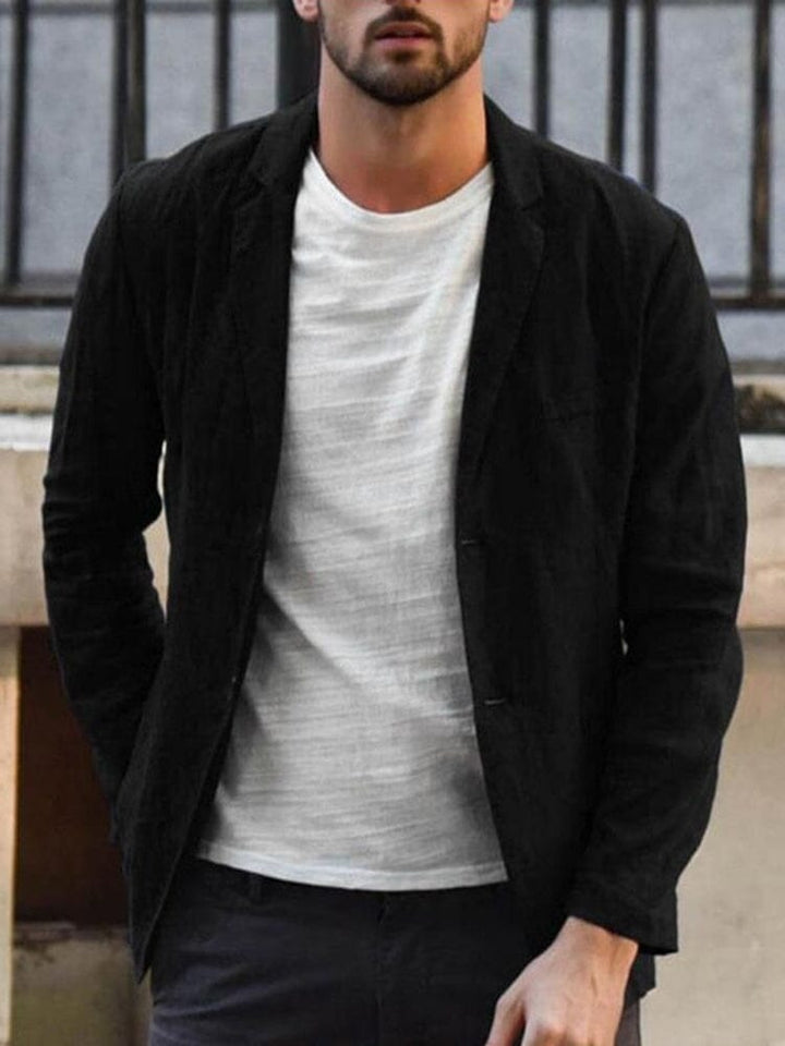 Levoire | Blazer Décontracté En Coton Doux