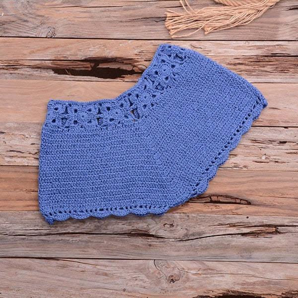Levoire | Ensemble De Crochet Parfait Pour Une Journée D'Été Pantalon bleu