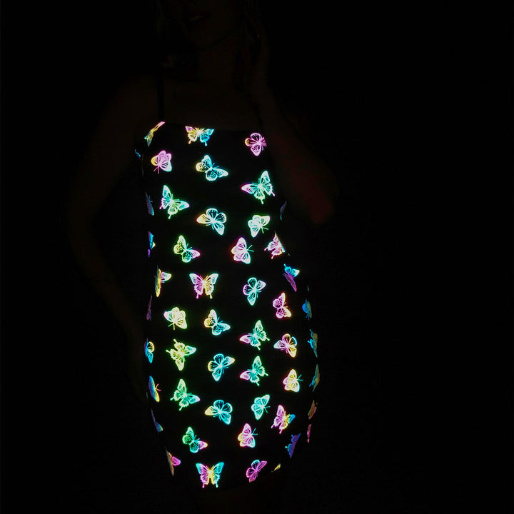 Levoire | Robe De Champignon Brillante Réfléchissante Arc-En-Ciel