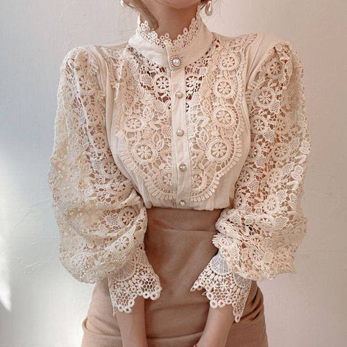 Levoire | Blouse En Dentelle - Classique, Élégante Et Super Mignonne !