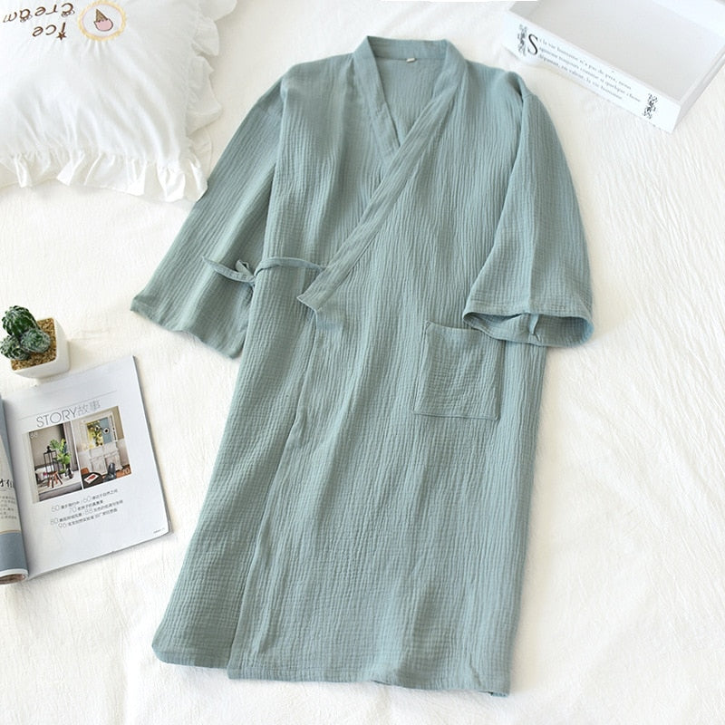 Levoire | Manteau En Crêpe De Coton Vert