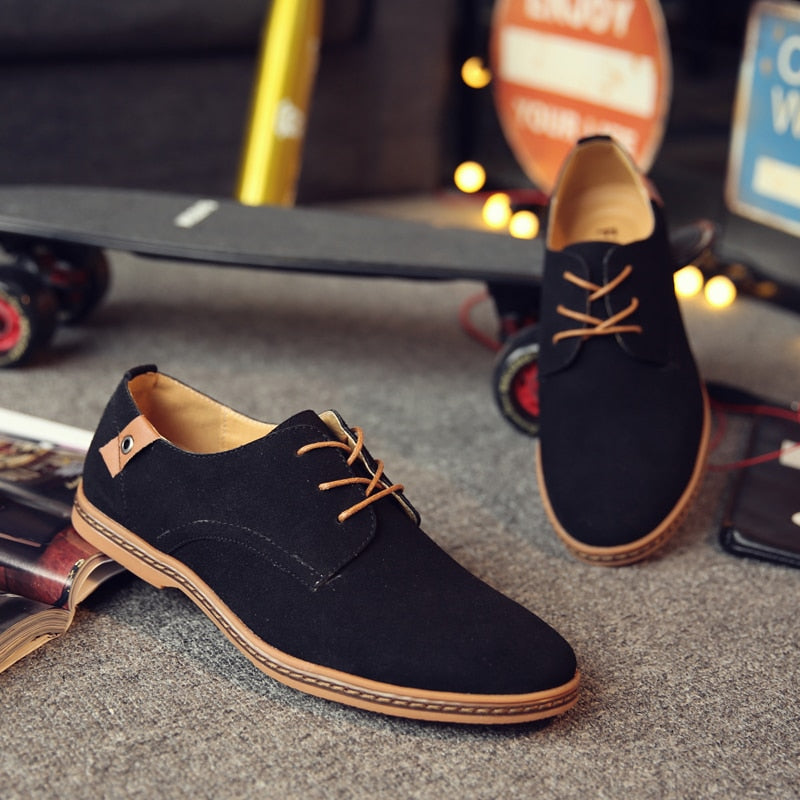 Levoire | Chaussures Oxford Classiques Pour Hommes Noir