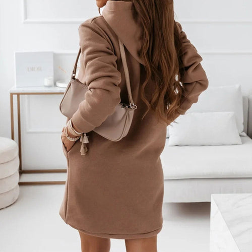 Levoire | Pull Surdimensionné Plus Long Avec Capuche Pour Femmes