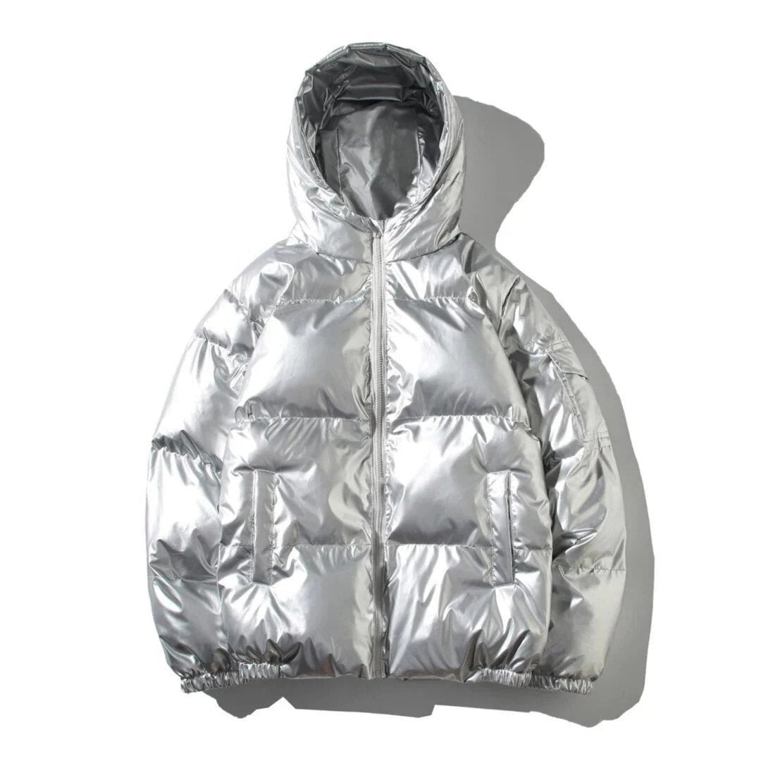 Levoire | Veste En Puffer À Capuche À Manches Longues Avec Fermeture Éclair
