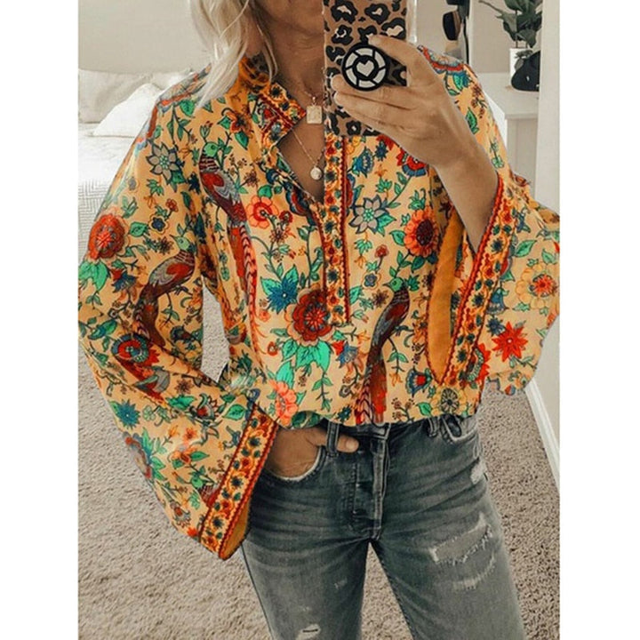 Levoire | Paita Elegante Chic Naisten Paita Oranssi