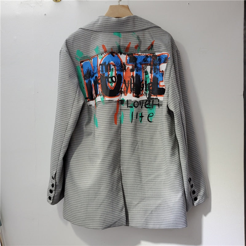 Levoire | Blazer Avec Imprimé Graphique Pour Femmes