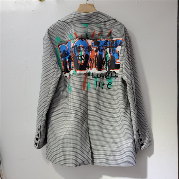 Levoire | Blazer Avec Imprimé Graphique Pour Femmes